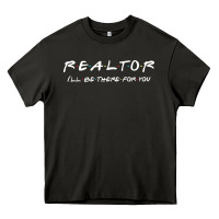 Asphalt realtor Heavy Core Tee - DesigneFamous