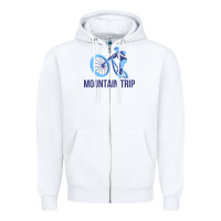White serape bullskull teardrop earrings Zipper Hoodie - Jasminsmagicworld