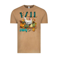 Vintage Camel Fall Vibes Chicken Vintage Tee - LillyAllenDesigns