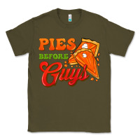 Army Green Pies Before Guys Classic Tee - FaDigitalArtStudio