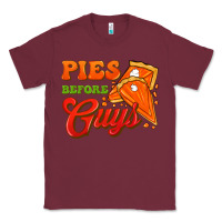 Burgundy Pies Before Guys Classic Tee - FaDigitalArtStudio