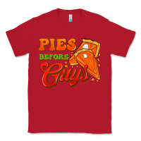 Red Pies Before Guys Classic Tee - FaDigitalArtStudio