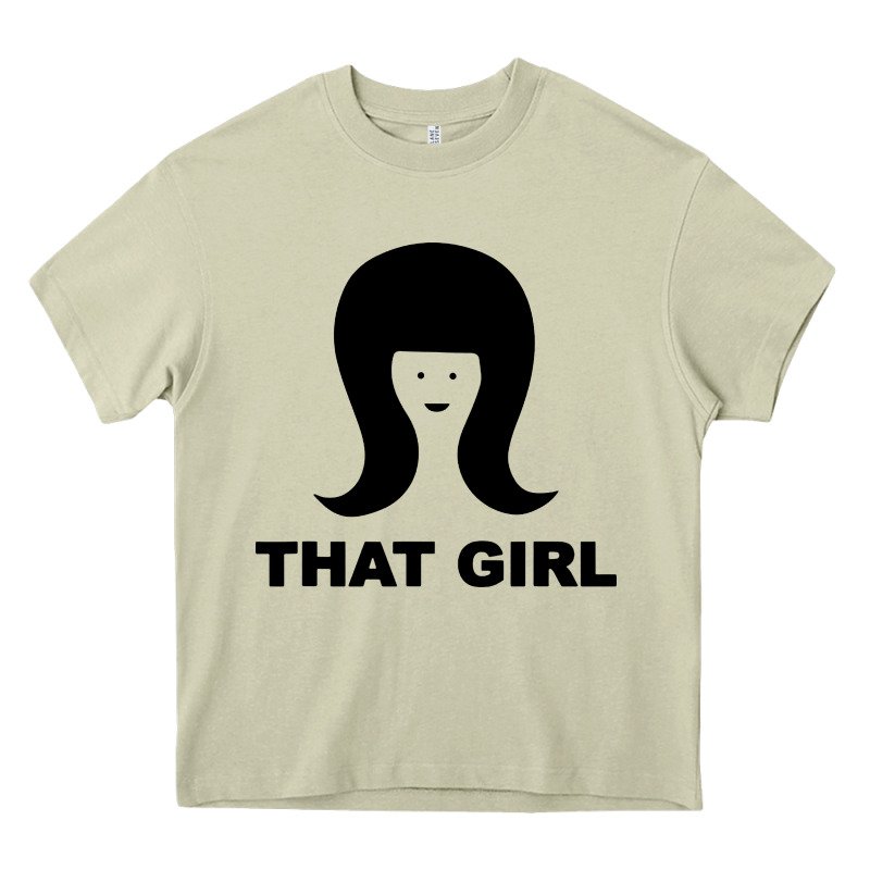 That Girl Heavy Core Tee by DesigneFamous | Teevron