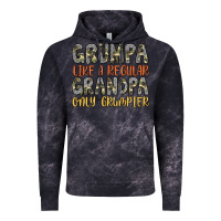 Cloud Black grumpa like a regular grandpa only grumpier Vintage Hoodie - Artiststas