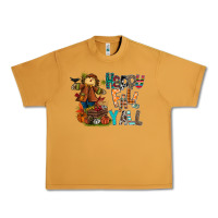Peanut Butter happy fall y all Urban Heavy Tee - CowhideDigitalArt
