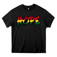 Black Juneteenth hope Heavy Core Tee - FaDigitalArtStudio