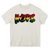 Cream Juneteenth hope Heavy Core Tee - FaDigitalArtStudio