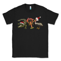 Black Christmas alligator pelican crawfish Classic Tee - BarkalooDesign