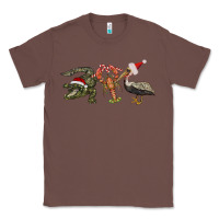 Chestnut Christmas alligator pelican crawfish Classic Tee - BarkalooDesign