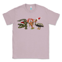 Lilac Christmas alligator pelican crawfish Classic Tee - BarkalooDesign