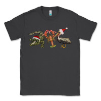 Smoke Christmas alligator pelican crawfish Classic Tee - BarkalooDesign