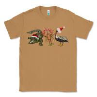 Toasted Coconut Christmas alligator pelican crawfish Classic Tee - BarkalooDesign