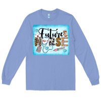 Colony Blue Western Future Nurse Long Sleeve Tee - LillyAllenDesigns