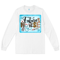White Western Future Nurse Long Sleeve Tee - LillyAllenDesigns