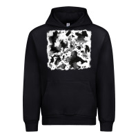 Black cowhide Urban Hoodie - RanaPortraitStore