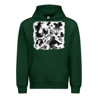 Forest Green cowhide Urban Hoodie - RanaPortraitStore