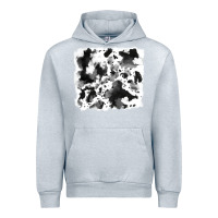 Heather Grey cowhide Urban Hoodie - RanaPortraitStore