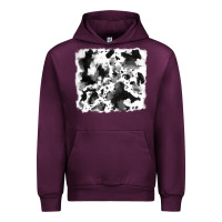 Mauve Wine cowhide Urban Hoodie - RanaPortraitStore