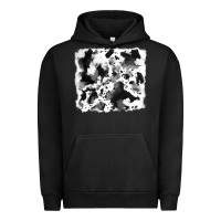 Pigment Black cowhide Urban Hoodie - RanaPortraitStore