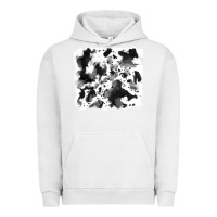 Pigment Lunar Rock cowhide Urban Hoodie - RanaPortraitStore