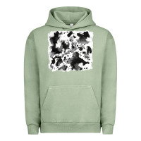 Pigment Oil Green cowhide Urban Hoodie - RanaPortraitStore