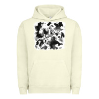Pigment Pistachio cowhide Urban Hoodie - RanaPortraitStore