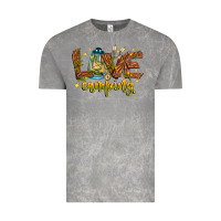 Cloud Rock Love Camping Vintage Tee - CowhideDigitalArt