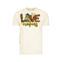 Vintage Arctic Love Camping Vintage Tee - CowhideDigitalArt