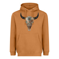 Meerkat Leopard Bull Skull Heavyweight Hoodie - Jasminsmagicworld