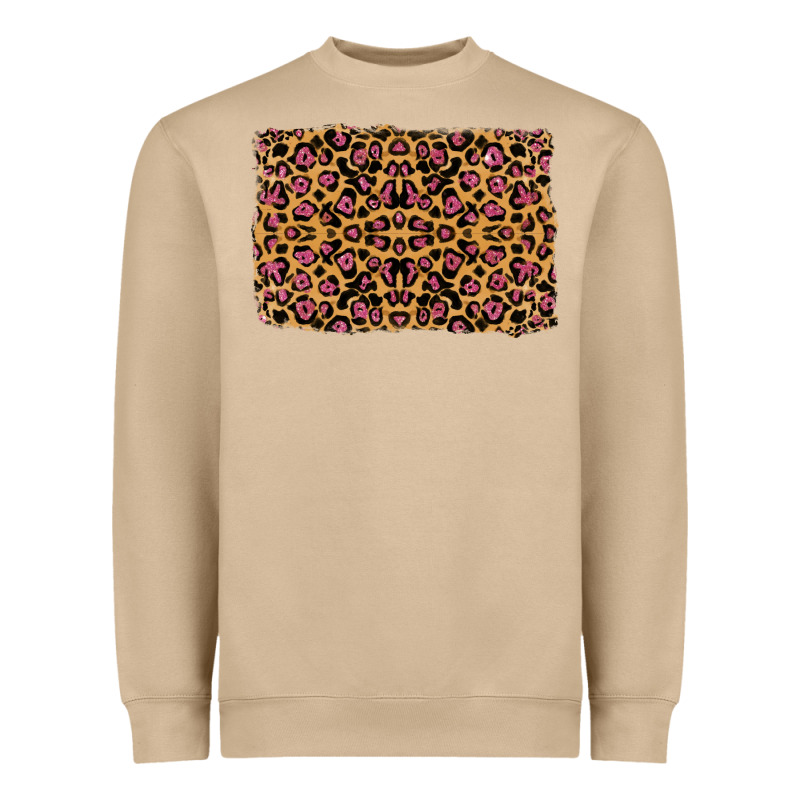 Leopard Glitter Background Heavyweight Sweatshirt by RanaPortraitStore | Teevron