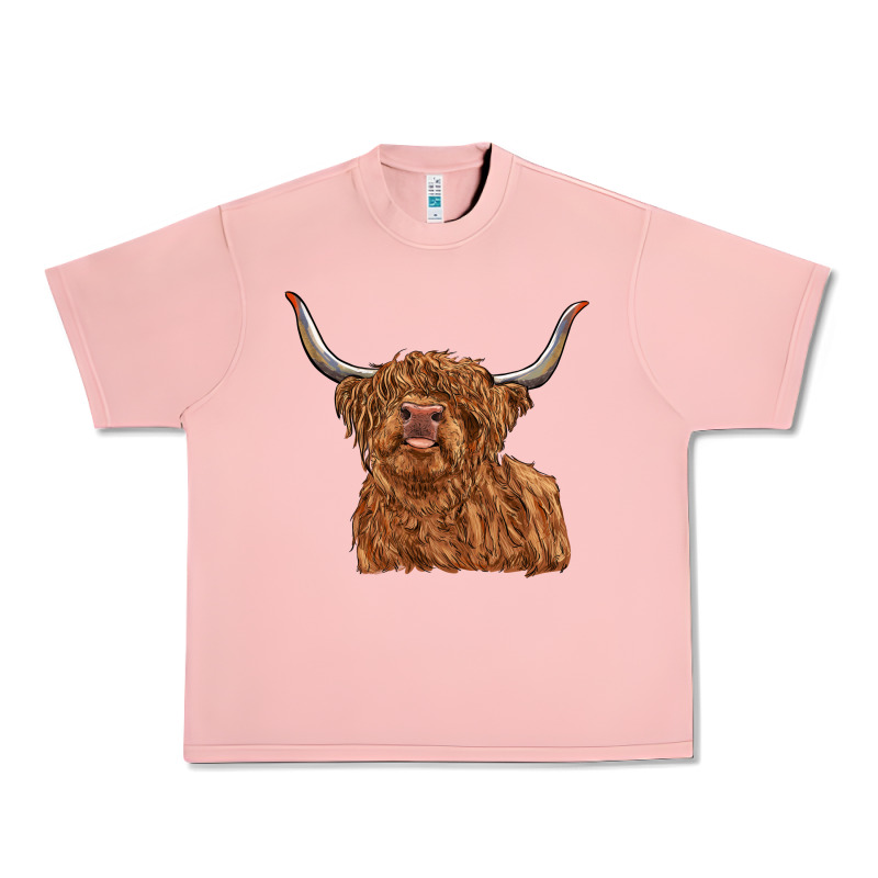 Highland Cow Urban Heavy Tee by RanaPortraitStore | Teevron