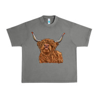 Tornado highland cow Urban Heavy Tee - RanaPortraitStore