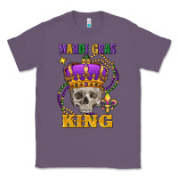 Lavender Skull Mardi Gras king Classic Tee - FaDigitalArtStudio