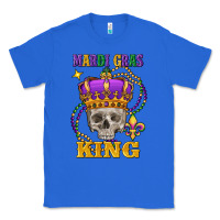 True Royal Skull Mardi Gras king Classic Tee - FaDigitalArtStudio