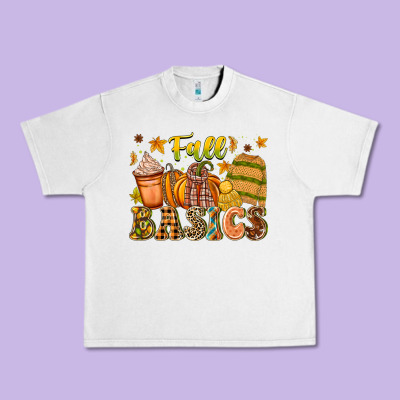Fall Basics Urban Heavy Tee Designed By Cowhidedigitalart