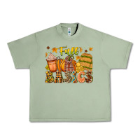 Oil Green Fall Basics Urban Heavy Tee - CowhideDigitalArt