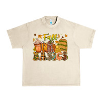 Sandshell Fall Basics Urban Heavy Tee - CowhideDigitalArt