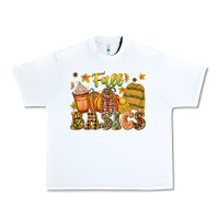 White Fall Basics Urban Heavy Tee - CowhideDigitalArt
