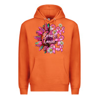 Carrot breast cancer sunflower Premium Hoodie - BarkalooDesign