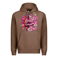 Chestnut breast cancer sunflower Premium Hoodie - BarkalooDesign