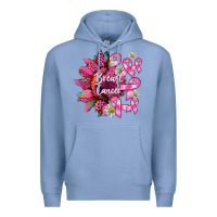 Colony Blue breast cancer sunflower Premium Hoodie - BarkalooDesign