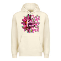 Sandshell breast cancer sunflower Premium Hoodie - BarkalooDesign