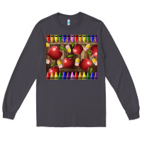 Smoke Crayons And Apples Long Sleeve Tee - LillyAllenDesigns