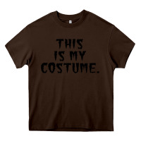 Chocolate Brown halloween costume ideas Heavy Core Tee - DesigneFamous