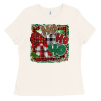 Bone Ho Ho Ho Gnomes Ladies Tee - CowhideDigitalArt