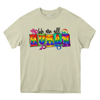 Mossy we are all human Heavy Core Tee - FaDigitalArtStudio
