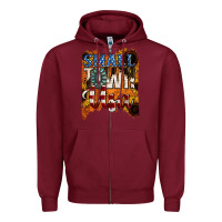 Burgundy small town usa gemstone Zipper Hoodie - Jasminsmagicworld