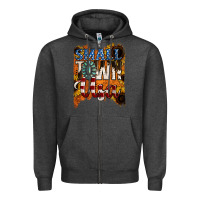 Charcoal Heather small town usa gemstone Zipper Hoodie - Jasminsmagicworld