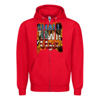 Red small town usa gemstone Zipper Hoodie - Jasminsmagicworld
