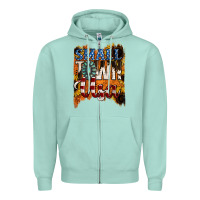 Seafoam small town usa gemstone Zipper Hoodie - Jasminsmagicworld